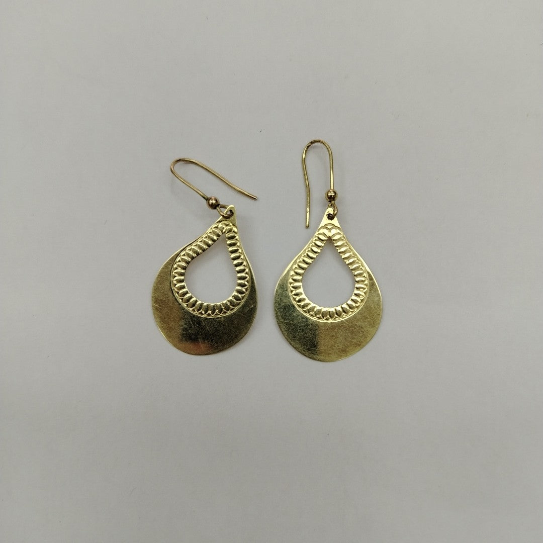ARETES PAR ORO 14 K 2,50 GRMS (SEMINUEVO)