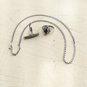 ANILLITO,CADENA PLATA 11,20 GRMS (SEMINUEVO)