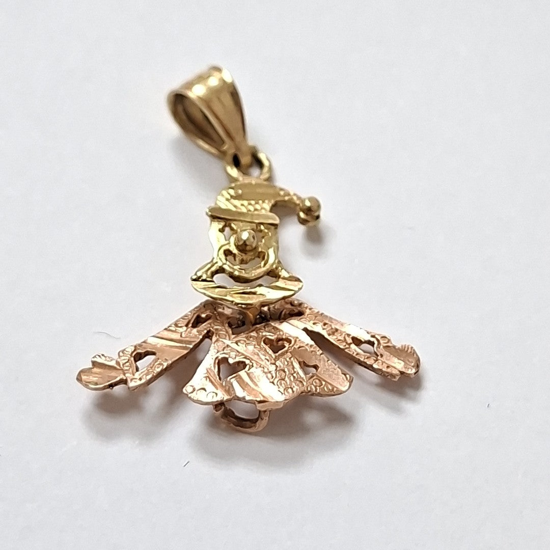 DIJE ORO,ORO COMBINADO 14 K 1,50 GRMS (SEMINUEVO)