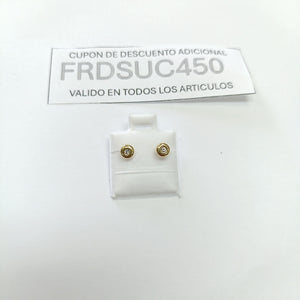 BROQUELES BROQUEL C CIRCONIA 14K 0.27 GR (NUEVO)