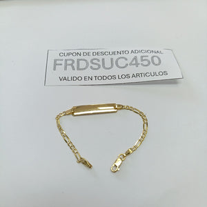 ESCLAVAS NIÑO ORO 14K 2.4 (NUEVO)