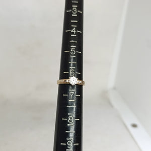 ANILLO ORO 14 K 2.3 GRMS (SEMINUEVO)