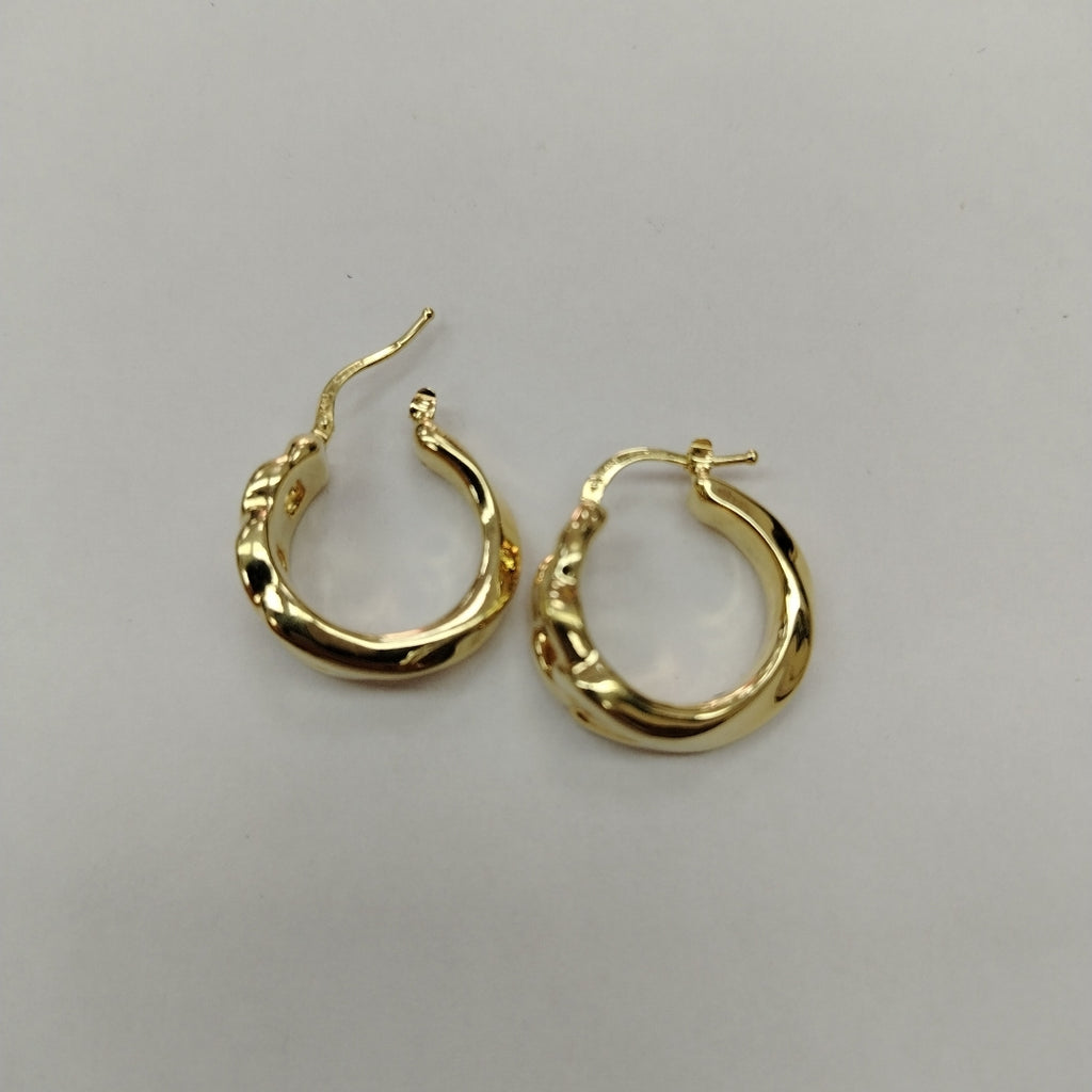 ARRACADAS PAR ORO 14 K 2.8 GRMS (SEMINUEVO)