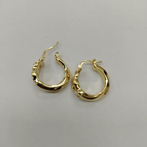 ARRACADAS PAR ORO 14 K 2.8 GRMS (SEMINUEVO)