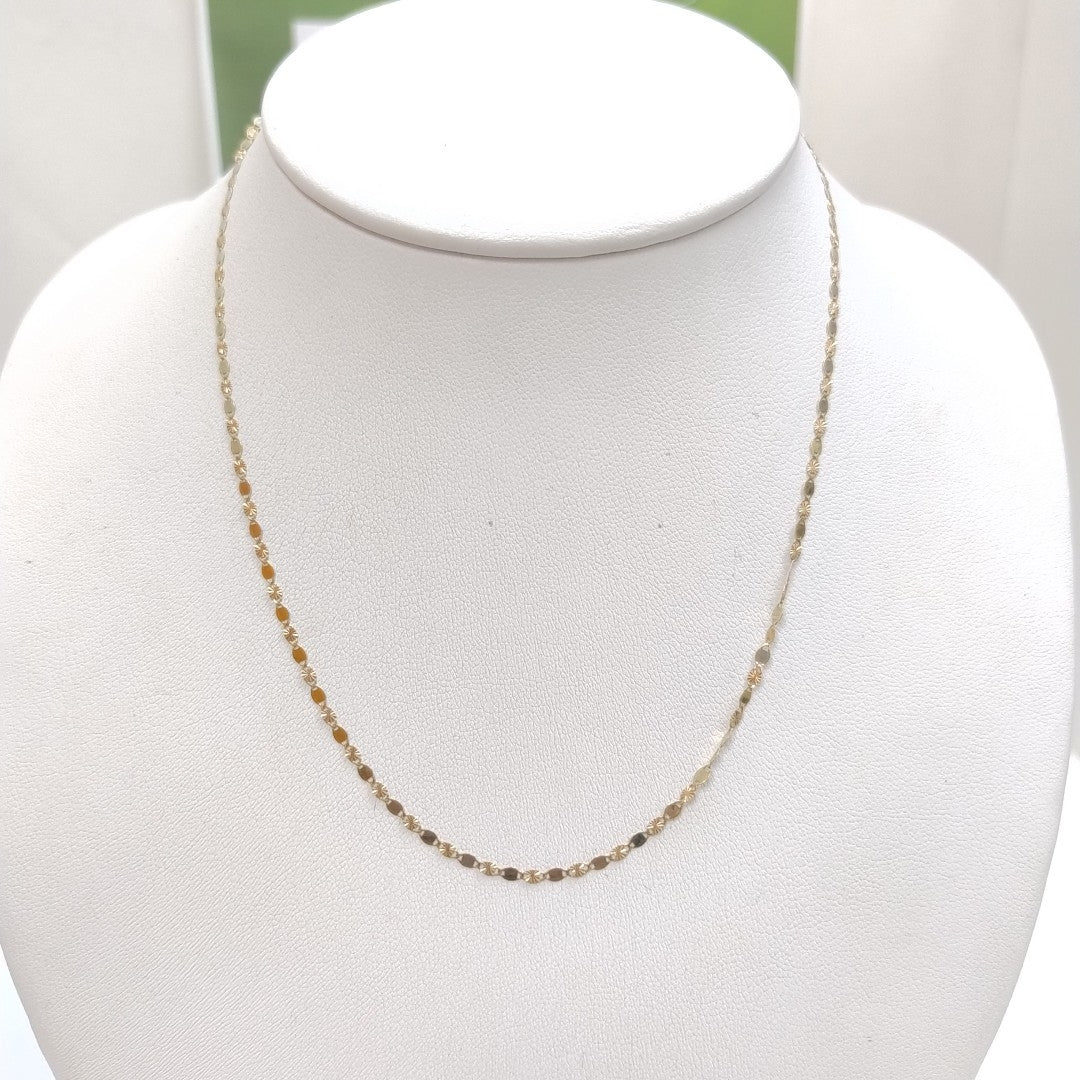CADENA ORO 14 K 1.2 GRMS (SEMINUEVO)