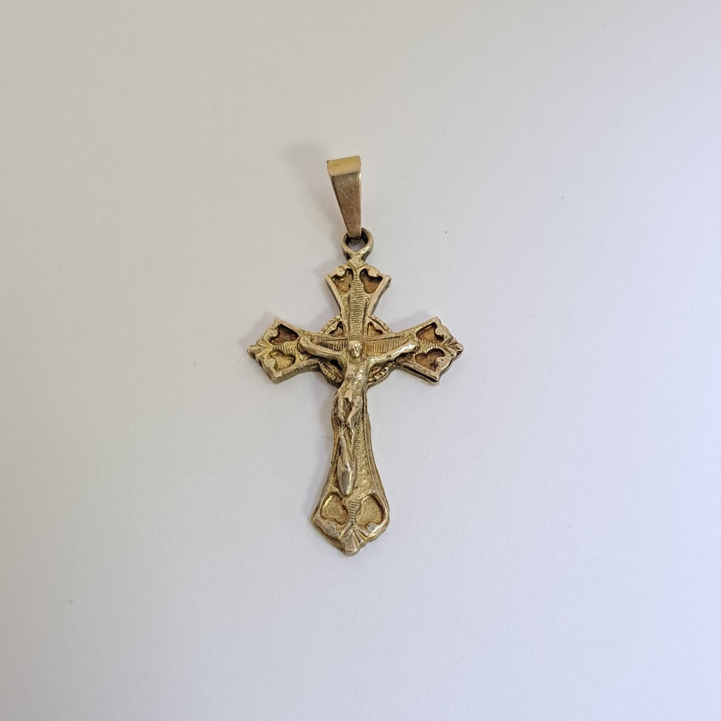 CRUCIFIJO ORO 10 K 7.1 GRMS (SEMINUEVO)