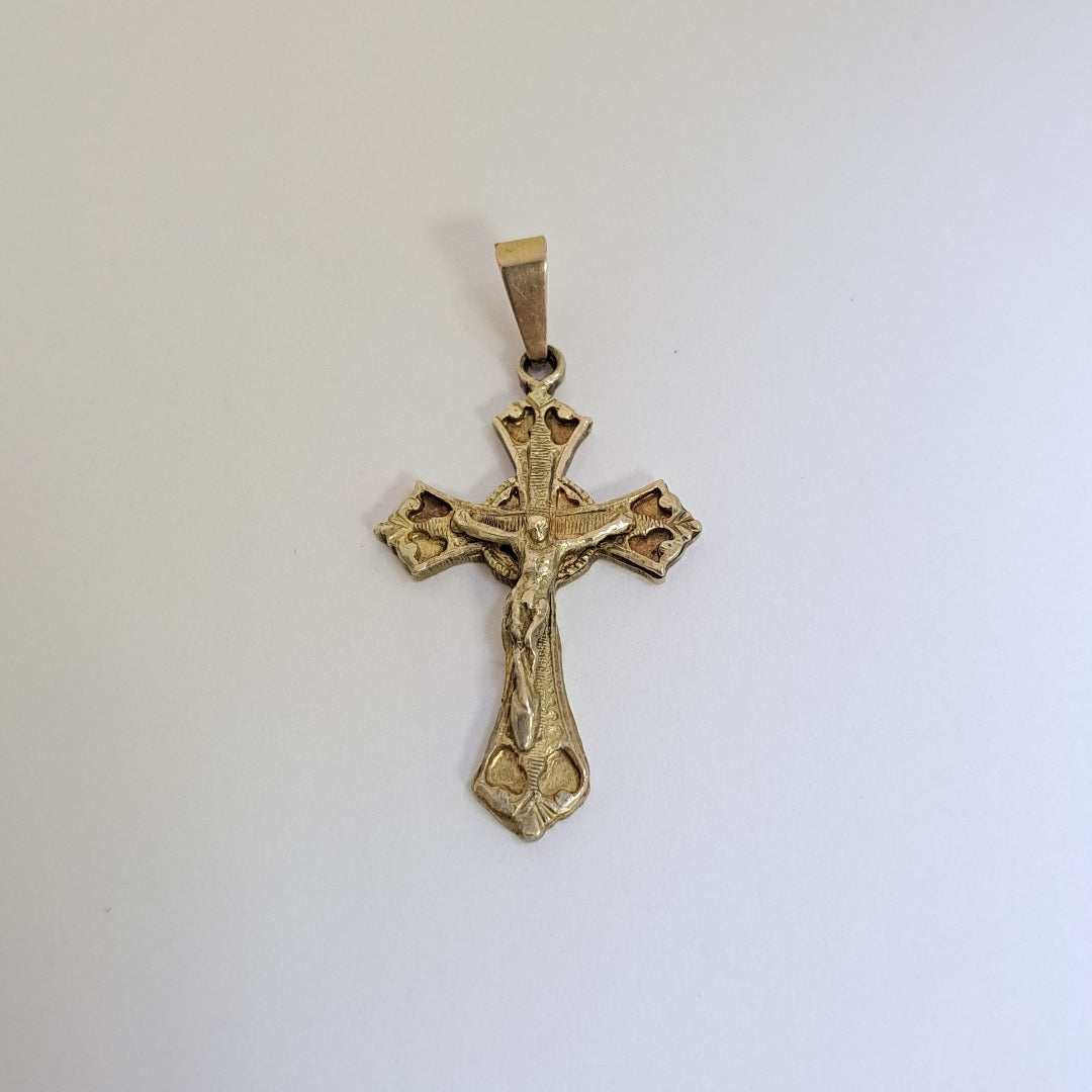 CRUCIFIJO ORO 10 K 7.1 GRMS (SEMINUEVO)