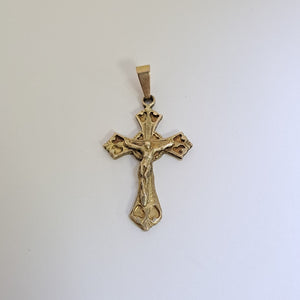 CRUCIFIJO ORO 10 K 7.1 GRMS (SEMINUEVO)