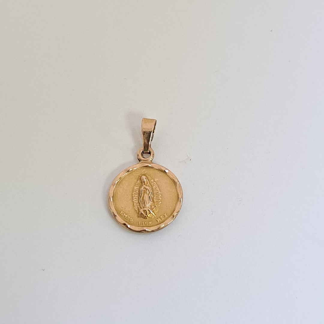 MEDALLA RELIGIOSA ORO 10 K 0.9 GRMS (SEMINUEVO)