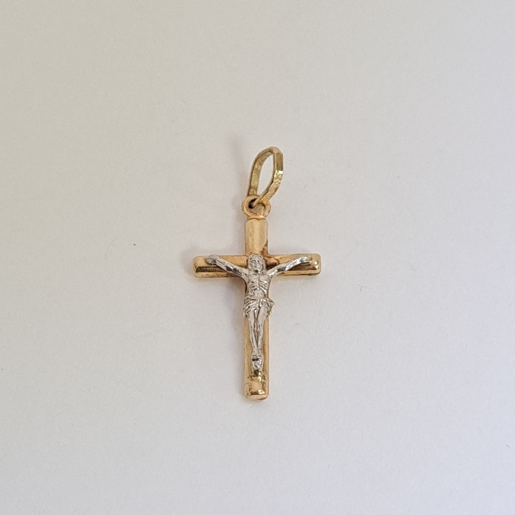 CRUCIFIJO ORO 10 K 0,50 GRMS (SEMINUEVO)