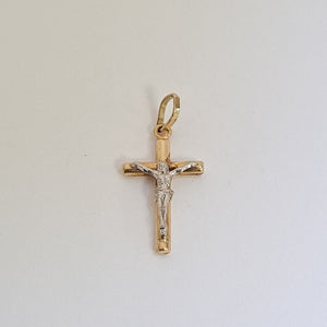 CRUCIFIJO ORO 10 K 0,50 GRMS (SEMINUEVO)