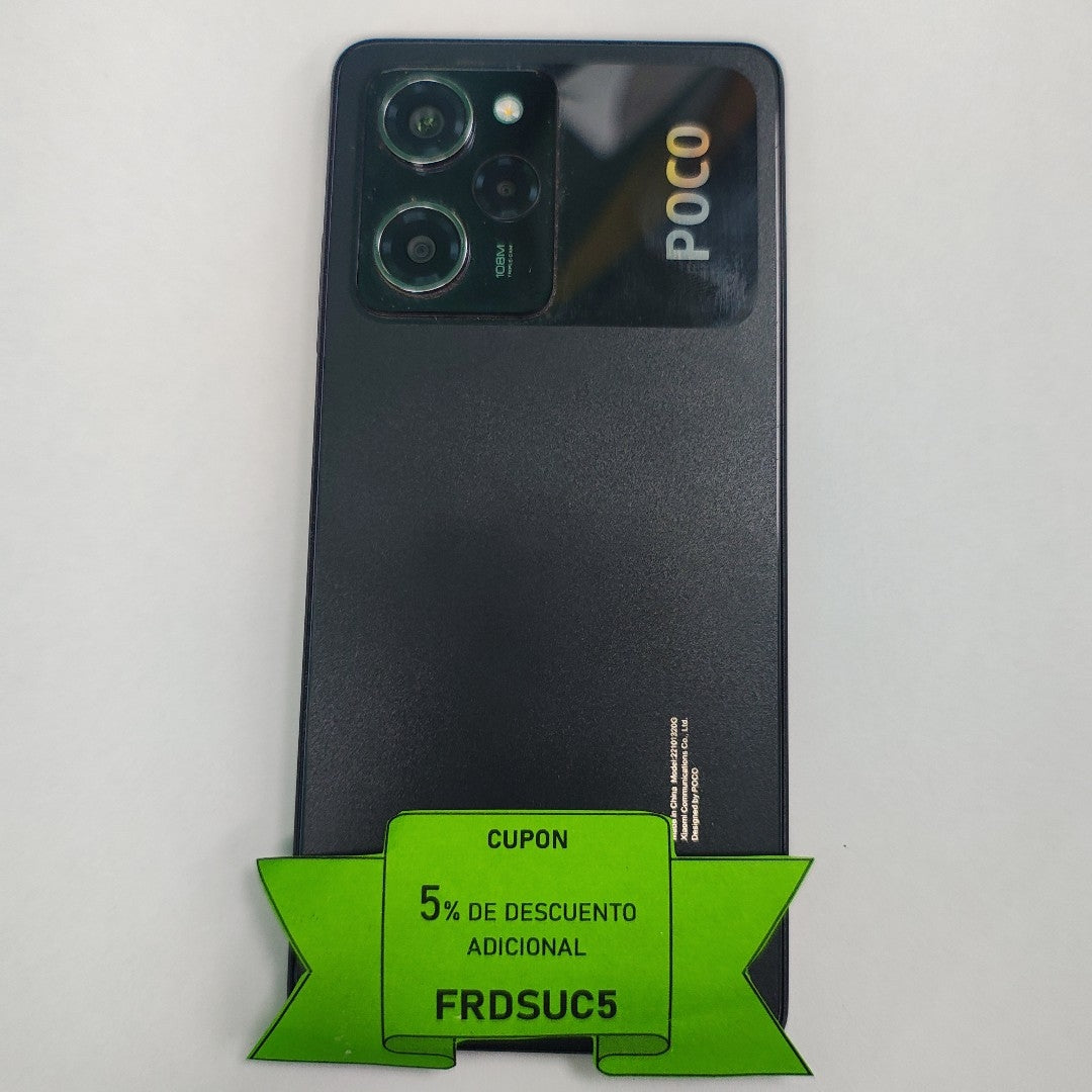 CELULAR XIAOMI POCO X5 PRO 22101320G (2023) 128 GB 6 GB RAM (SEMINUEVO)