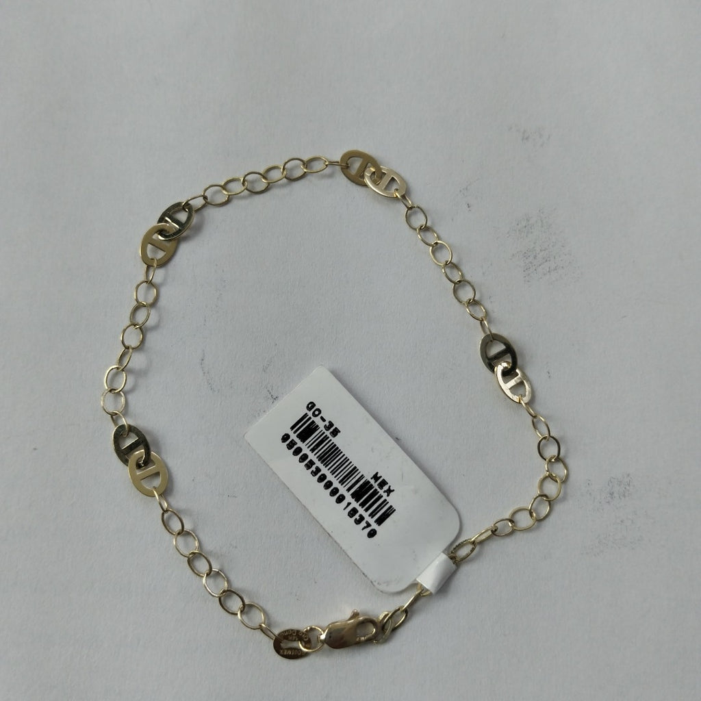 PULSERA ESPECIAL 14K 21 CM 1.8 GR (NUEVO)