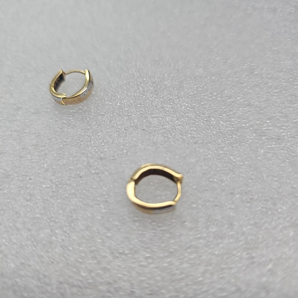 ARRACADAS PAR ORO 14 K 0.8 GRMS (SEMINUEVO)