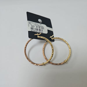 ARRACADAS PAR ORO 10 K 3.69 GRMS (SEMINUEVO)
