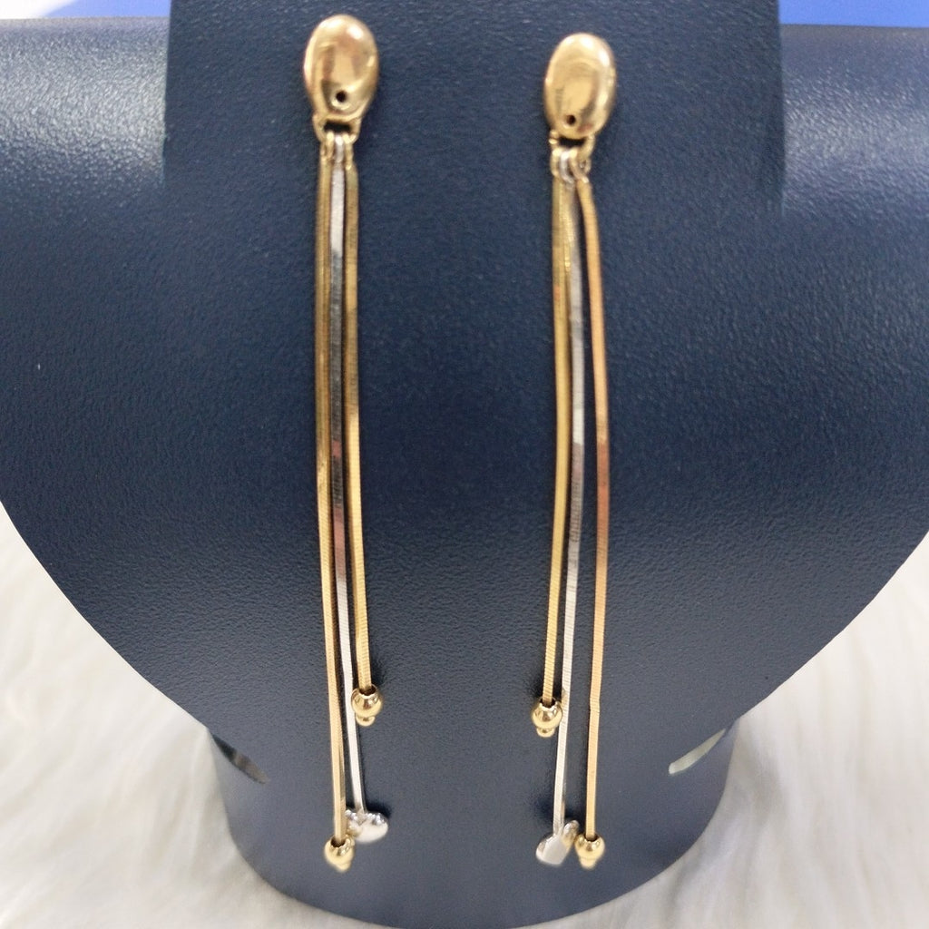 ARETES PAR ORO 14 K 5.1 GRMS (SEMINUEVO)