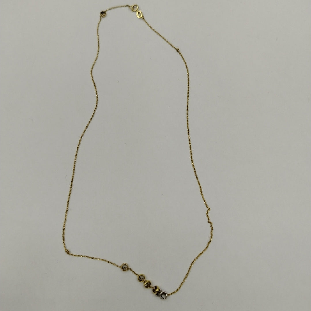 GARGANTILLA ORO 14 K 0.9 GRMS (SEMINUEVO)