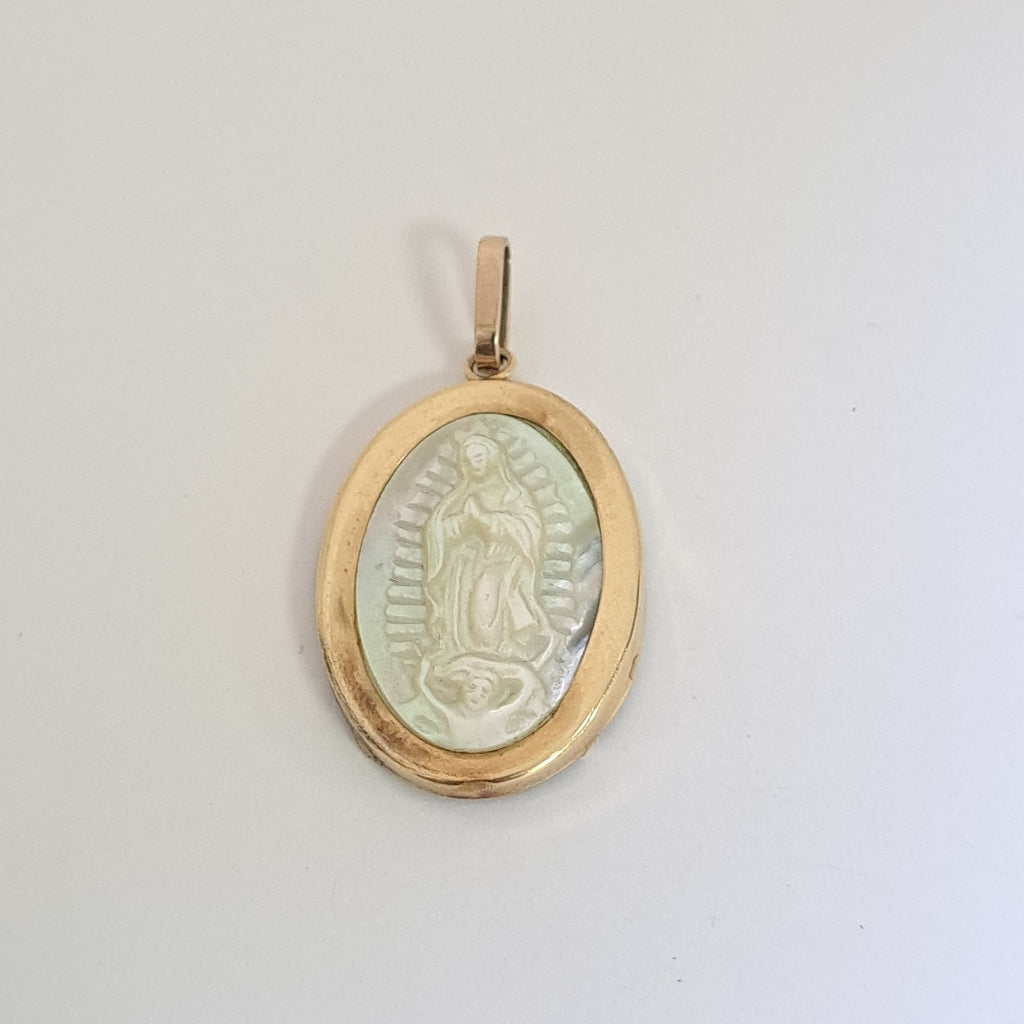 MEDALLA RELIGIOSA ORO 10 K 7.1 GRMS (SEMINUEVO)