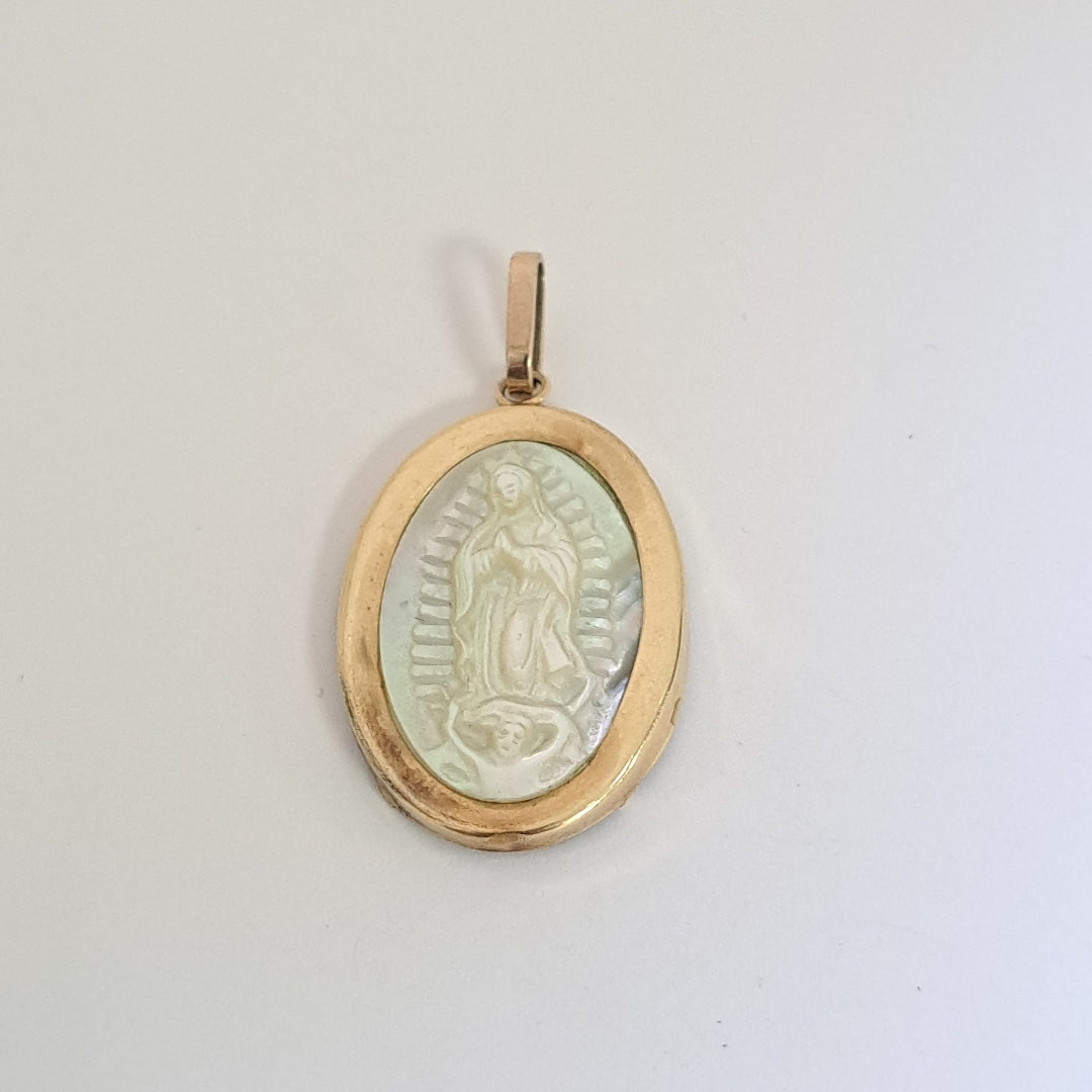 MEDALLA RELIGIOSA ORO 10 K 7.1 GRMS (SEMINUEVO)