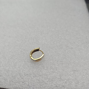 ARRACADAS PAR ORO COMBINADO 14 K 0.9 GRMS (SEMINUEVO)
