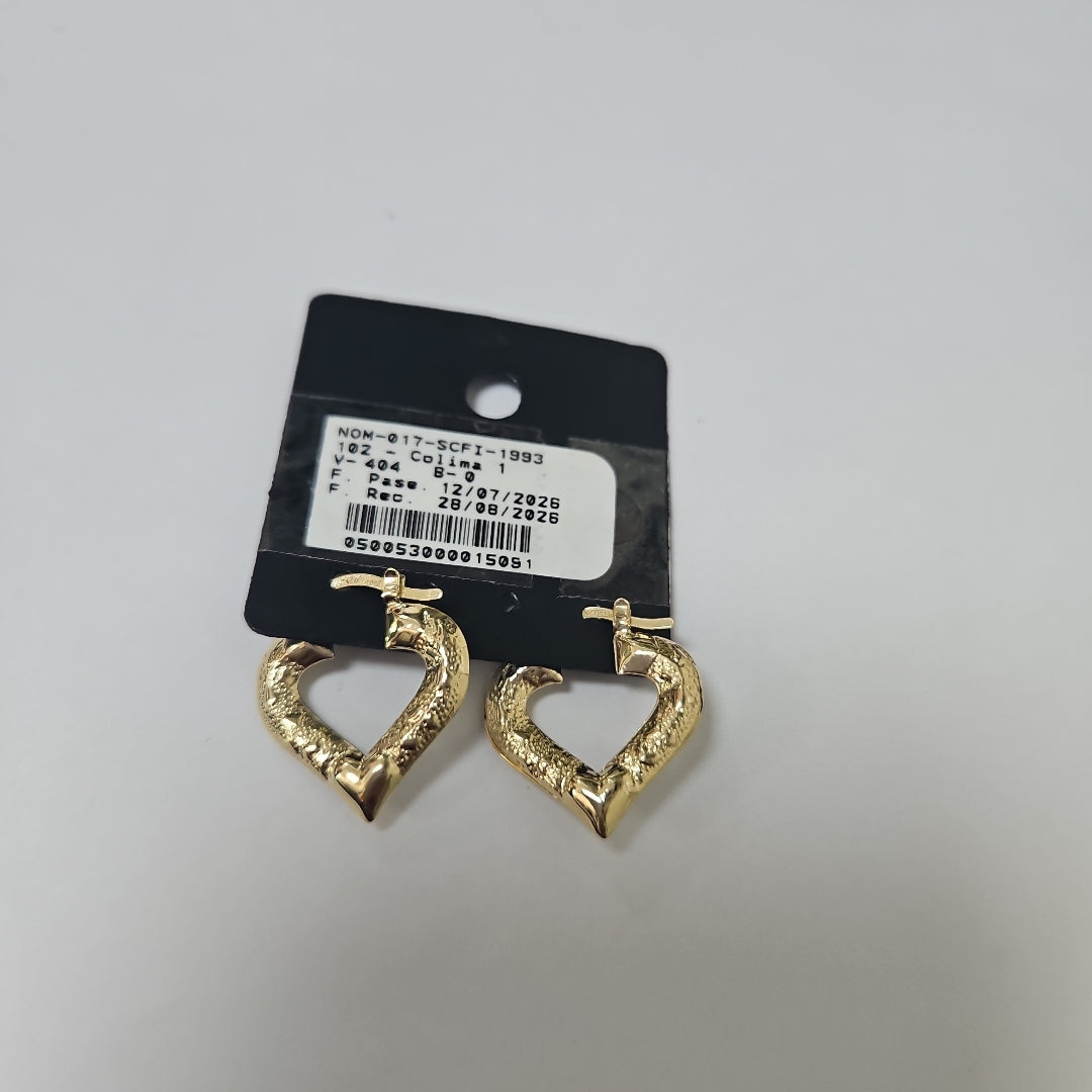 ARETES ARRACADAS 14K 1.8 GR (NUEVO)