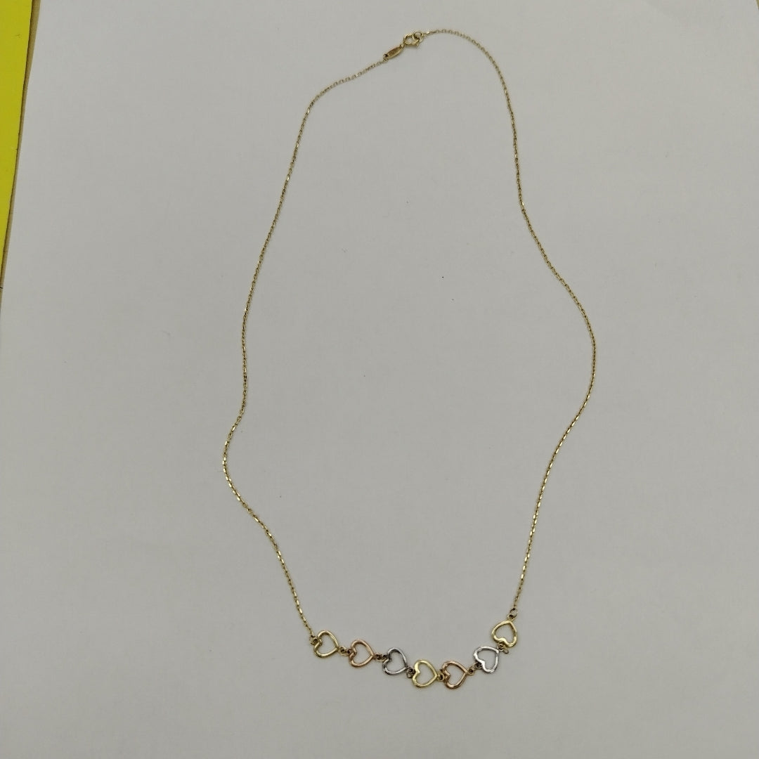 GARGANTILLA ORO 14 K 2.1 GRMS (SEMINUEVO)