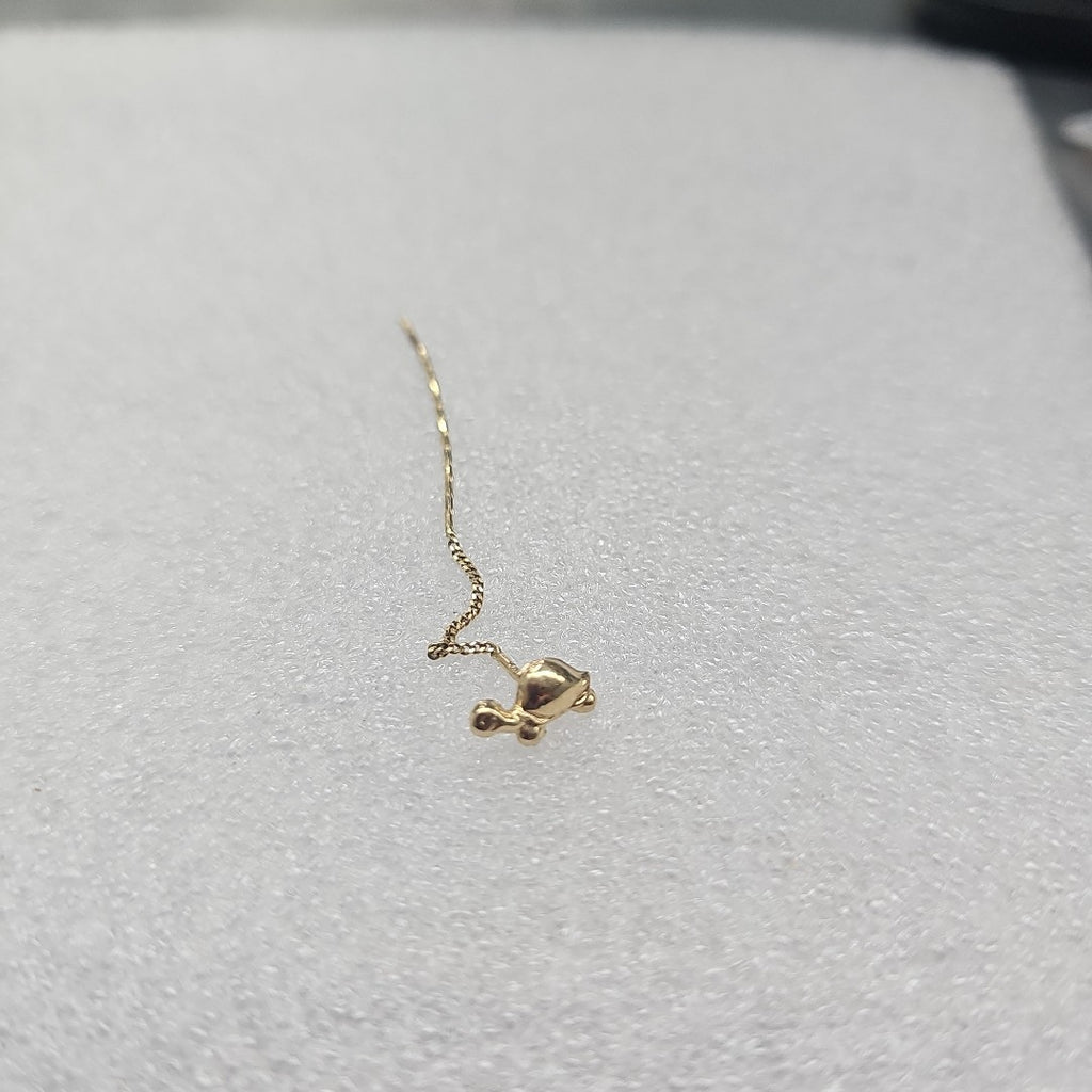 ARETES PAR ORO 14 K 1 GRMS (SEMINUEVO)