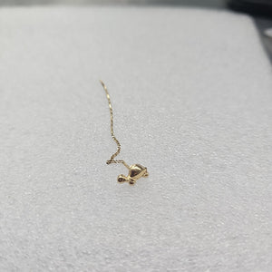 ARETES PAR ORO 14 K 1 GRMS (SEMINUEVO)