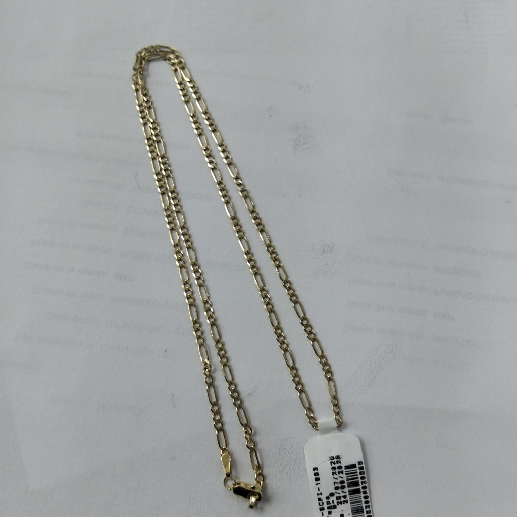 CADENA TEJIDO 3X1 14K 55 CM 5.3 GR (NUEVO)