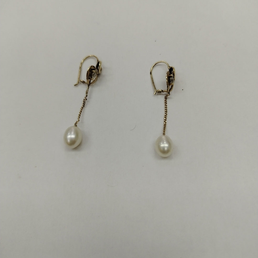 ARETES PAR ORO 10 K 2 GRMS (SEMINUEVO)
