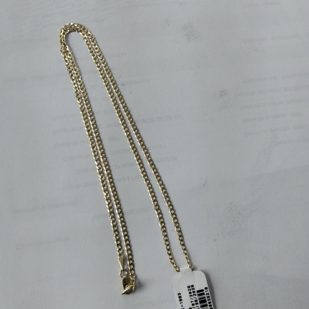 CADENA BARBADA 14K 55 CM 5 GR (NUEVO)