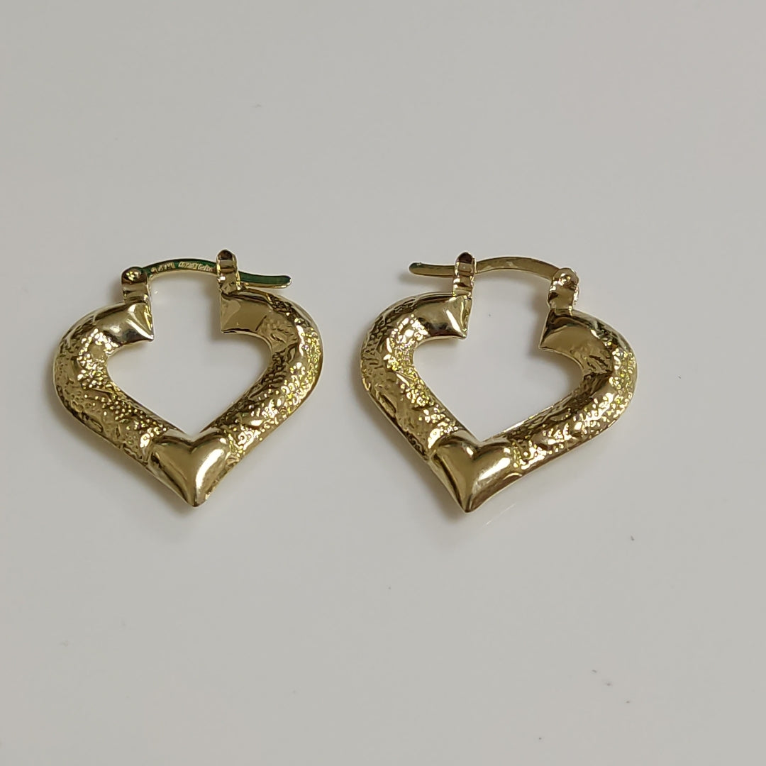 ARETES ARRACADAS 14K 1.8 GR (NUEVO)