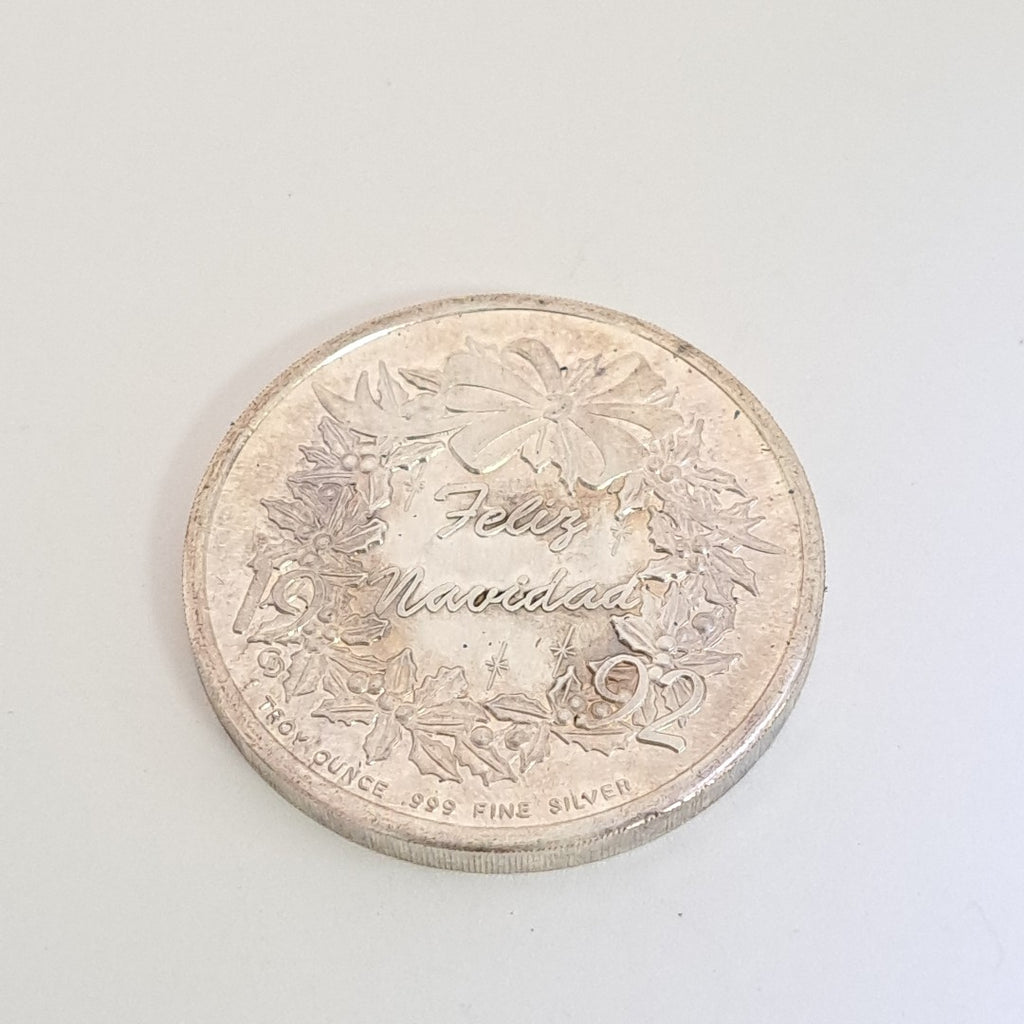 MEDALLA CONMEMORATIVA PLATA 31.1 GRMS (SEMINUEVO)