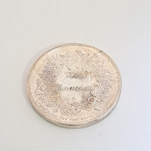 MEDALLA CONMEMORATIVA PLATA 31.1 GRMS (SEMINUEVO)