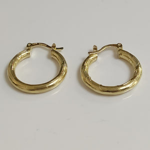 ARETES ARRACADAS 14K 2.7 GR (NUEVO)