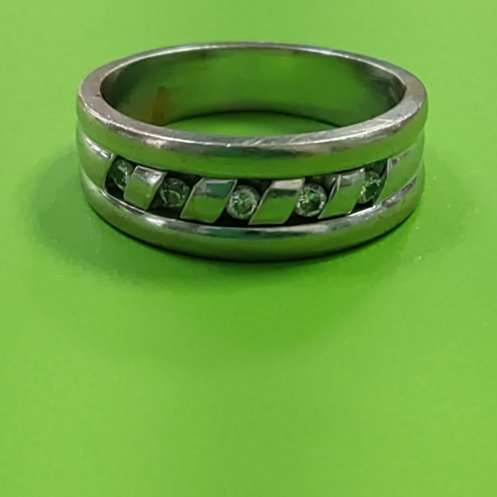 ANILLITO ORO BLANCO 10 K 8,90 GRMS (SEMINUEVO)