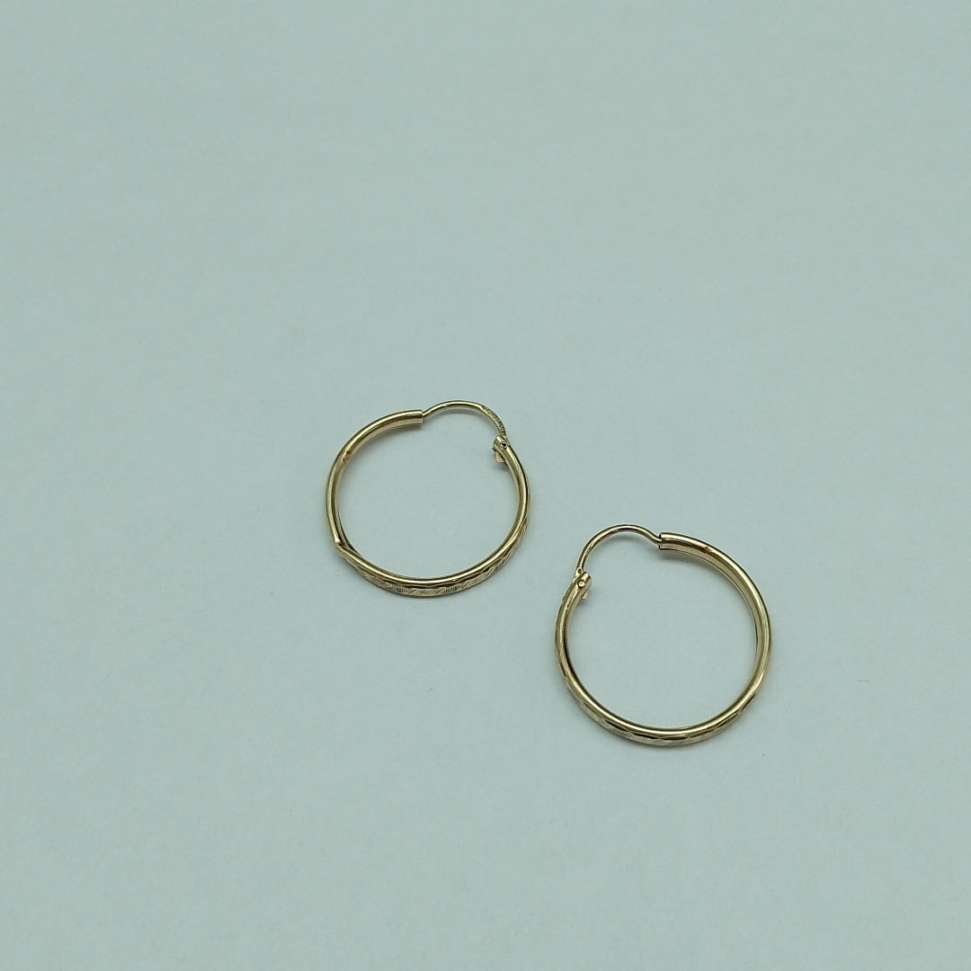 ARRACADAS PAR ORO 10 K 1,80 GRMS (SEMINUEVO)