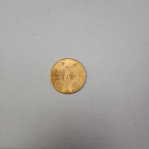 Moneda Centenario Cincuenta Pesos Oro Mexicano 21.6K