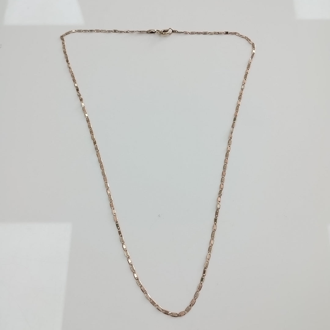 CADENA ORO,ORO COMBINADO 10 K 1,60 GRMS (SEMINUEVO)