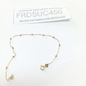 PULSERAS DAMA ORO 14K 0.8 (NUEVO)