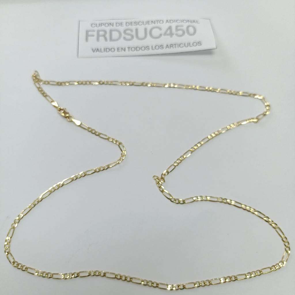 CADENA 3X1 14K 60 CM 4.9 GR (NUEVO)