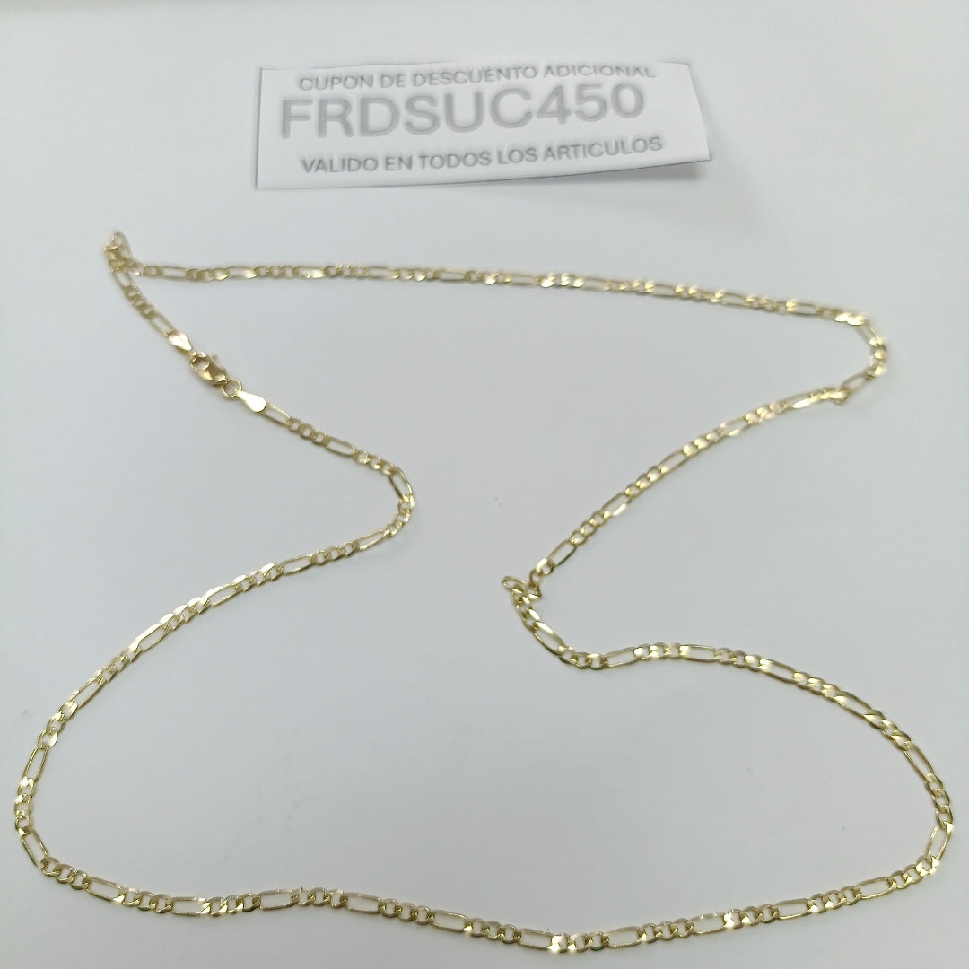 CADENA 3X1 14K 60 CM 4.9 GR (NUEVO)