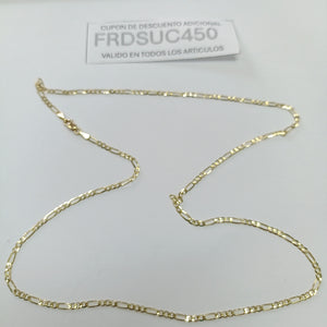 CADENA 3X1 14K 60 CM 4.9 GR (NUEVO)