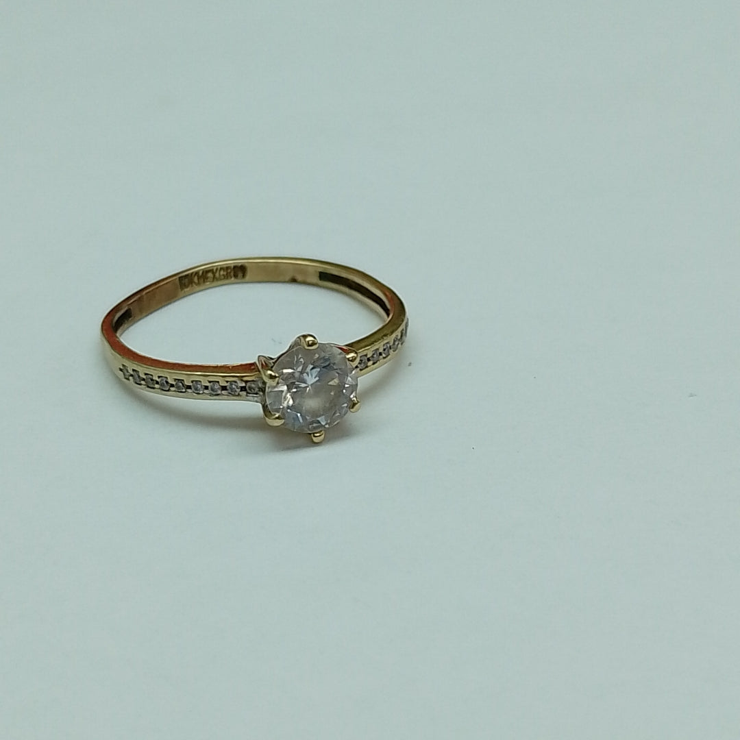 ANILLO ORO 10 K 1,80 GRMS (SEMINUEVO)