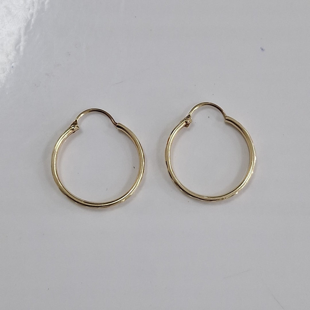 ARRACADAS PAR ORO 10 K 1.7 GRMS (SEMINUEVO)