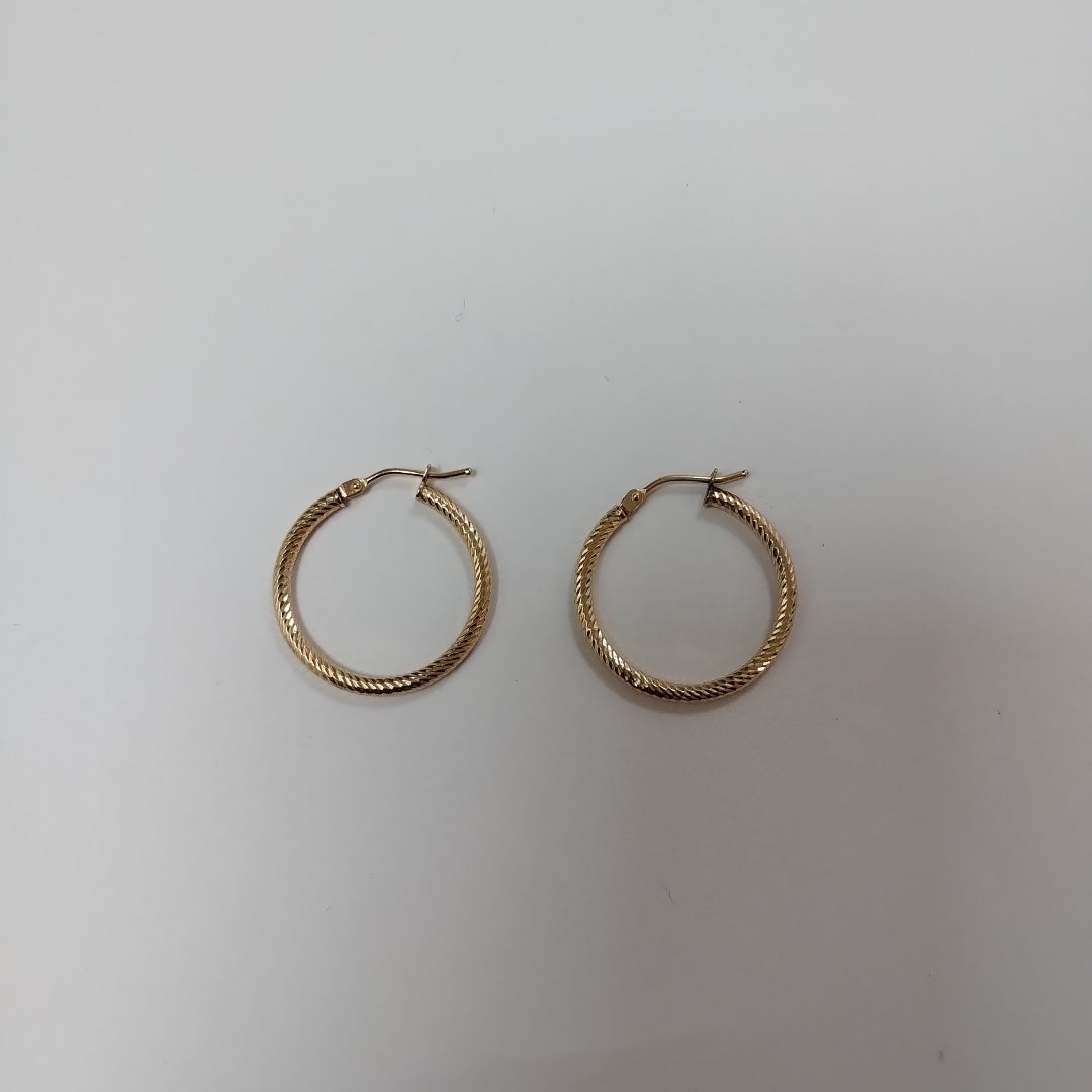ARRACADAS PAR ORO 14 K 1.1 GRMS (SEMINUEVO)