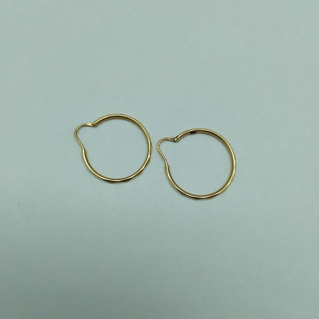 ARRACADAS PAR ORO 10 K 1.6 GRMS (SEMINUEVO)