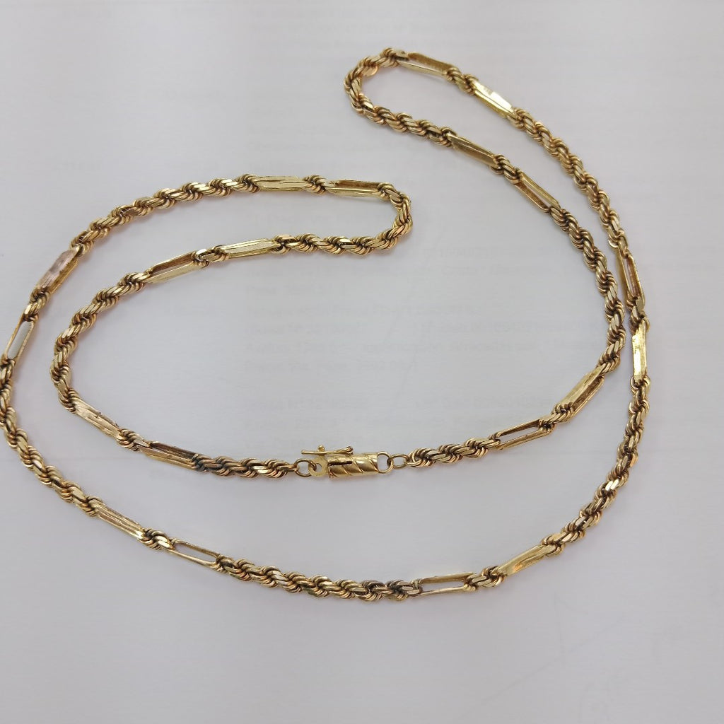 CADENA ORO 14 K 24.4 GRMS (SEMINUEVO)