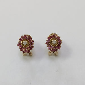 ARETES PAR ORO 8 K 6,10 GRMS (SEMINUEVO)