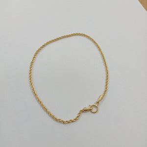 PULSERAS DAMA TORSAL ORO 14K 0.6 (NUEVO)
